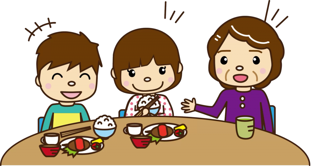 子ども食堂のイラスト